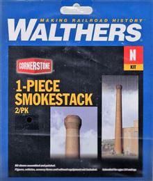 1/160 1-PIECE SMOKESTACK 2 PCS 933-3289