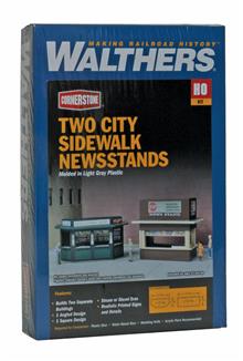 1/87 TWO CITY SIDEWALK NEWSSTANDS 933-3773