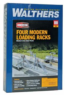 1/87 FOUR MODERN LOADING RACKS 933-4037