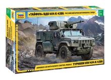 1/35 K-4386 TYPHOON RUSSIAN ARMOURED 4X4 CAR RCM