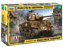 1/35 US MEDIUM TANK M4A3 (76) W SHERMAN