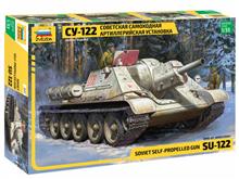 1/35 SOVIET SELF-PROPELLED GUN SU-122