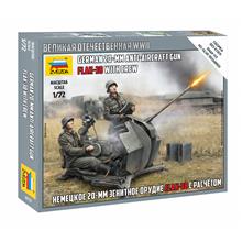 1/72 GERMAN 20-MM ANTI-AIRCRAFT GUN WITH CREW FLAK-38