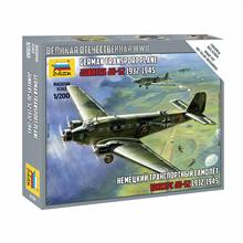 1/200 GERMAN TRANSPORT PLANE JUNKERS JU-52 1932-45 WWII