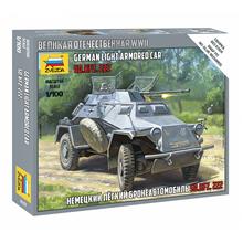 1/100 GERMAN LIGHT ARMORED CAR SD.KFZ.222 WWII