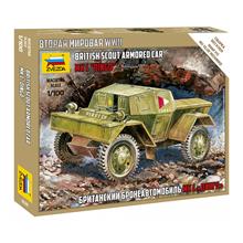 1/100 BRITISH ARMORED SCOUT CAR DINGO MK I WWII **